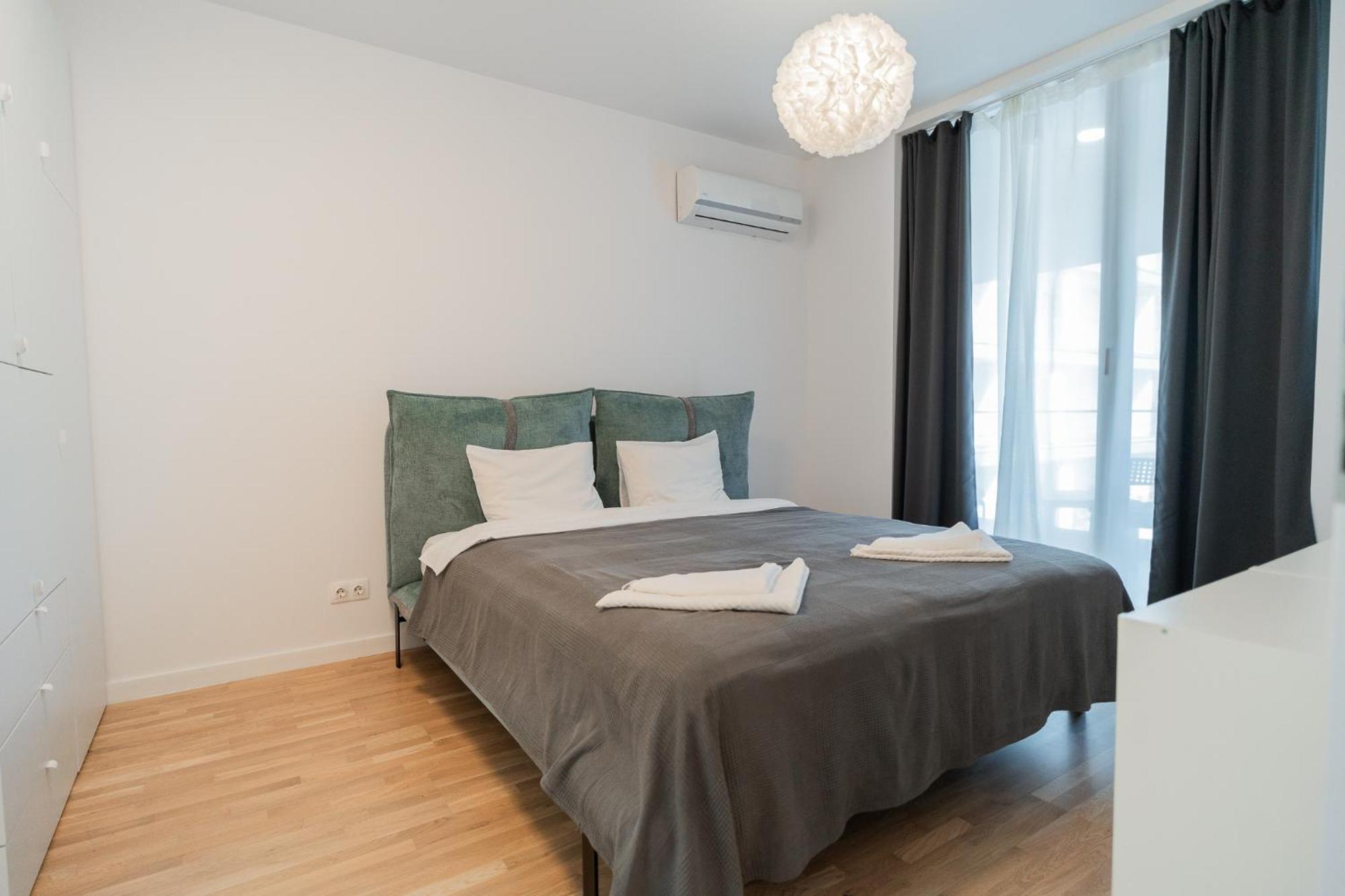 Lagoon Park Apartments With Beach View Bukarest Exterior foto