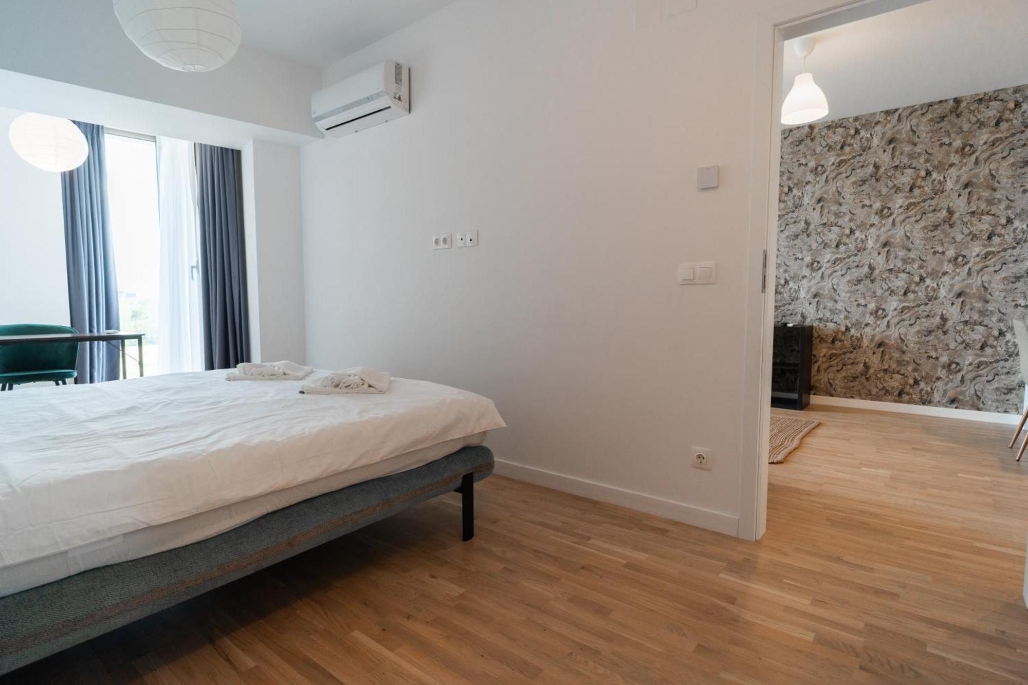 Lagoon Park Apartments With Beach View Bukarest Exterior foto