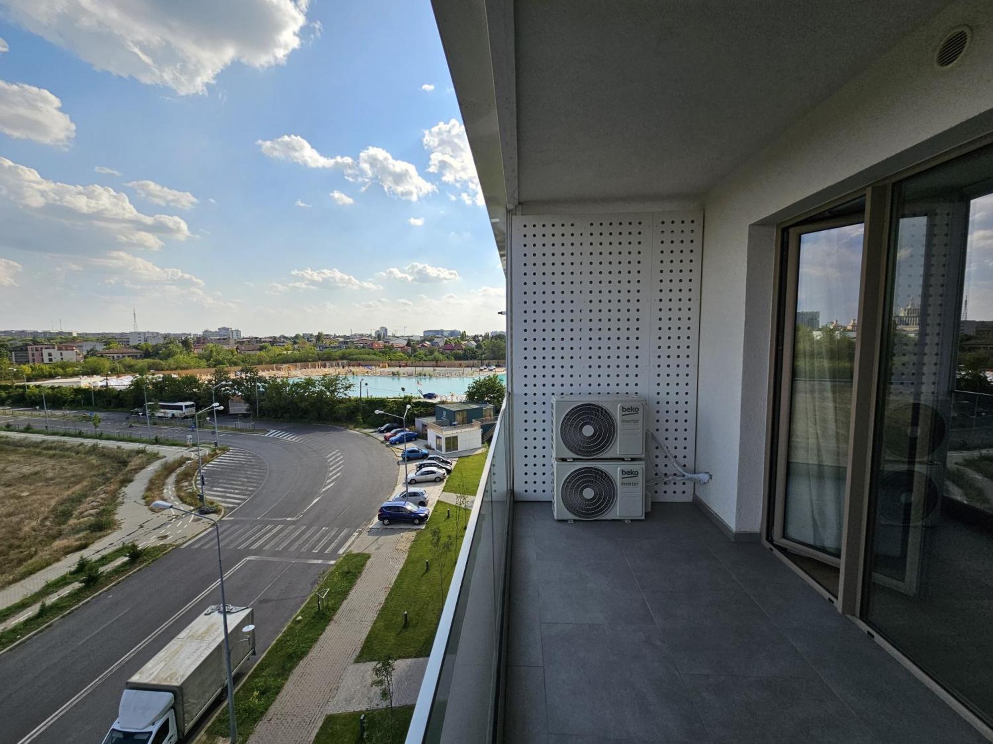 Lagoon Park Apartments With Beach View Bukarest Exterior foto